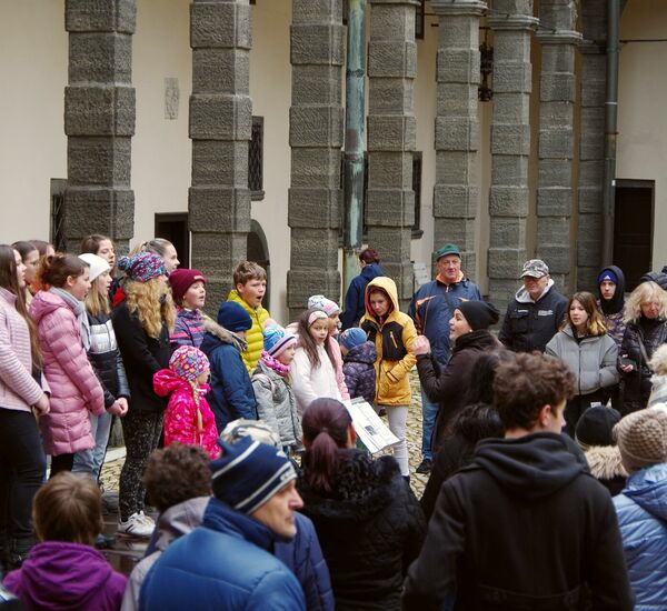 Velikonoční jarmark na zámku Bruntál přilákal návštěvníky