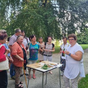 Lidé měli možnost prohlédnout si park s průvodci