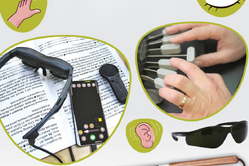 VNÍMEJ SMYSLY - Kompenzační pomůcky