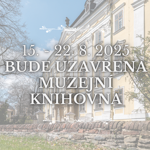 Dočasné omezení provozní doby muzejní knihovny