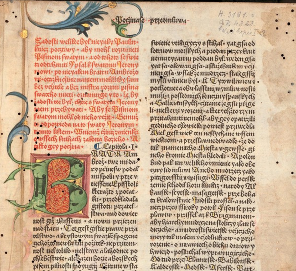 Pilíře víry a jazyka (české tištěné bible 15. až 18. století)