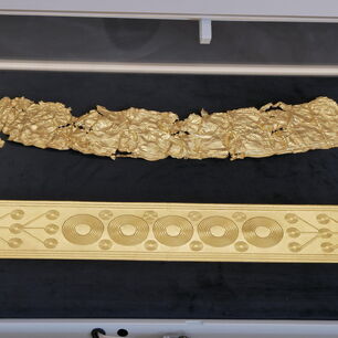 Zlatý šperk z Opavska bude do neděle k vidění na bruntálském zámku