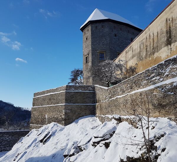 Novoroční procházka hradem Sovincem