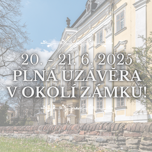 Plná uzávěra v okolí zámku v Bruntále!